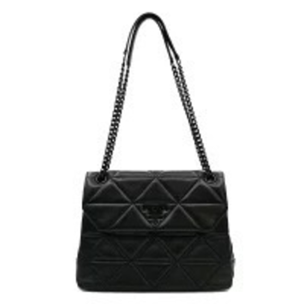 Prada MILANO Spectrum Shoulder Bag Nappa Leather Black